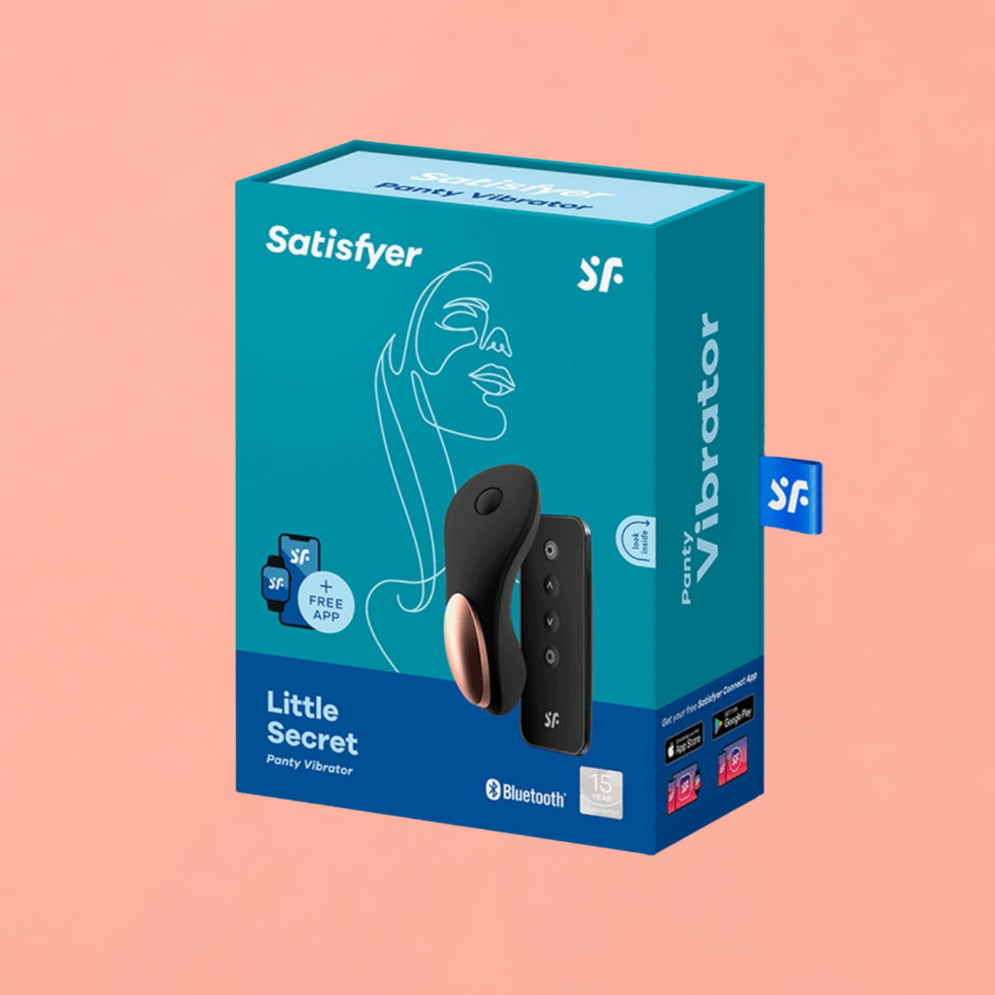 Satisfyer Little Secret – Vibrateur de Culotte Connecté