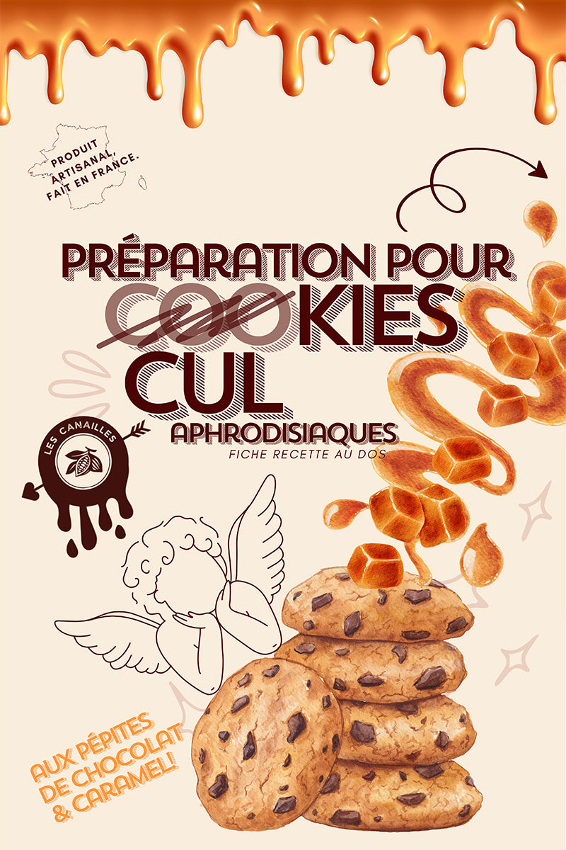 Kit Culkies Chocolat & Caramel – Préparation Gourmande Artisanale Les Canailles (160 g)