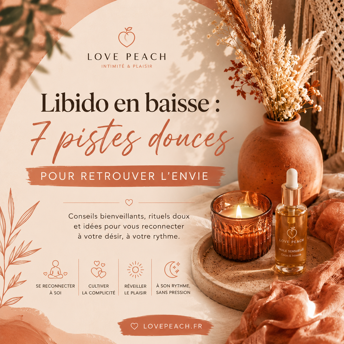 Libido en baisse : 7 pistes douces pour retrouver l’envie