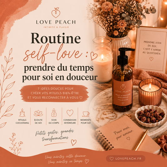 Routine self-love : prendre du temps pour soi en douceur