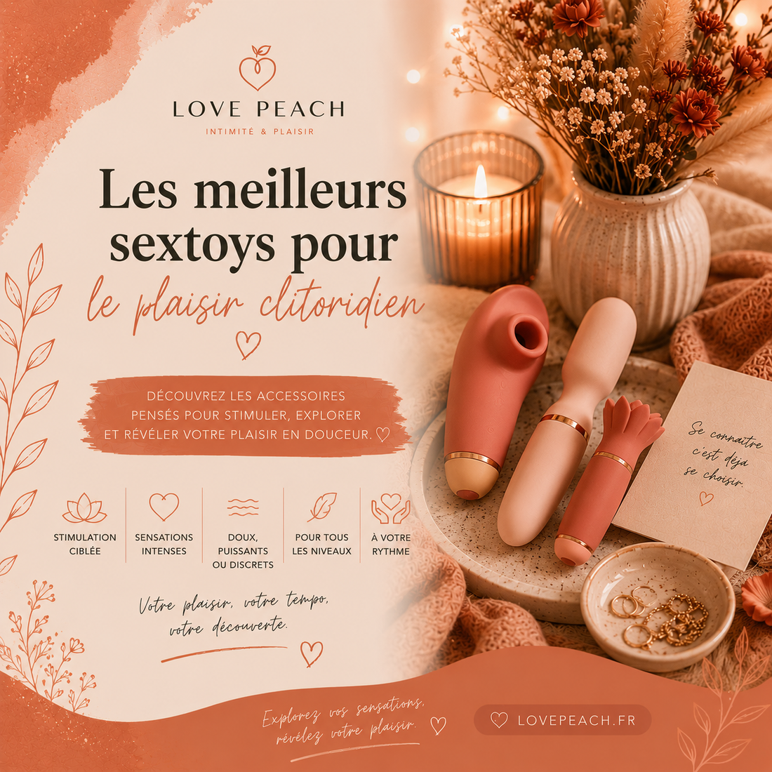 Les meilleurs sextoys pour le plaisir clitoridien
