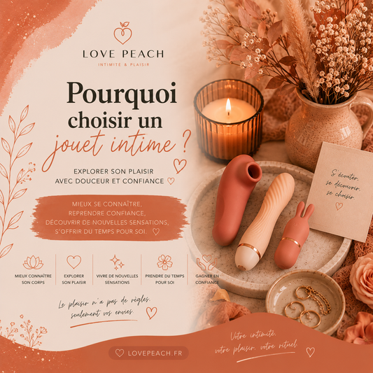 Pourquoi choisir un jouet intime ? Explorer son plaisir avec douceur et confiance