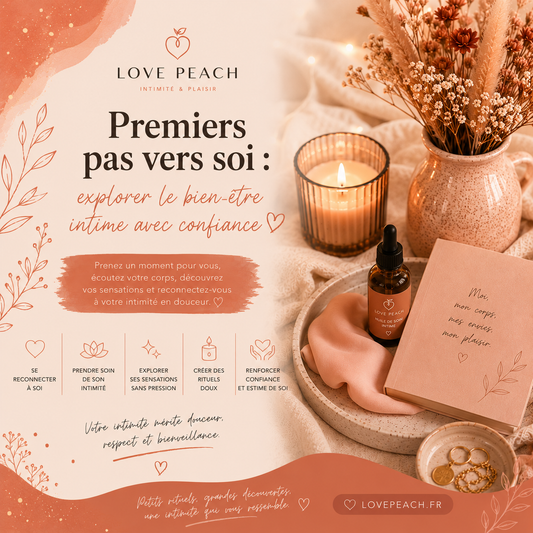 Premiers pas vers soi : explorer le bien-être intime avec confiance et douceur