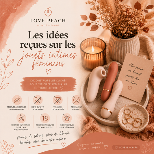 Les idées reçues sur les jouets intimes féminins