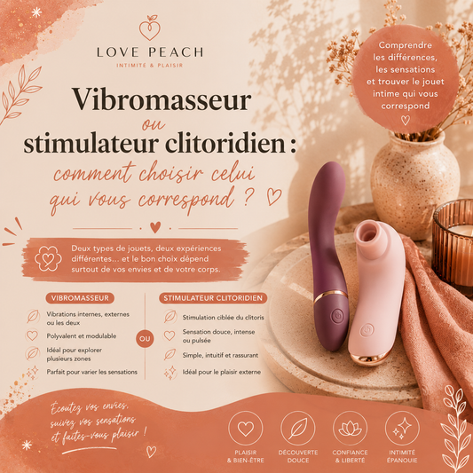 Vibromasseur ou stimulateur clitoridien : comment choisir celui qui vous correspond ?