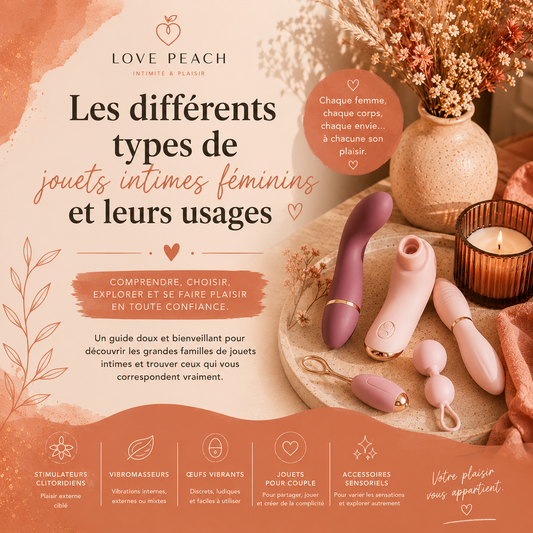 Les différents types de jouets intimes féminins et leurs usages