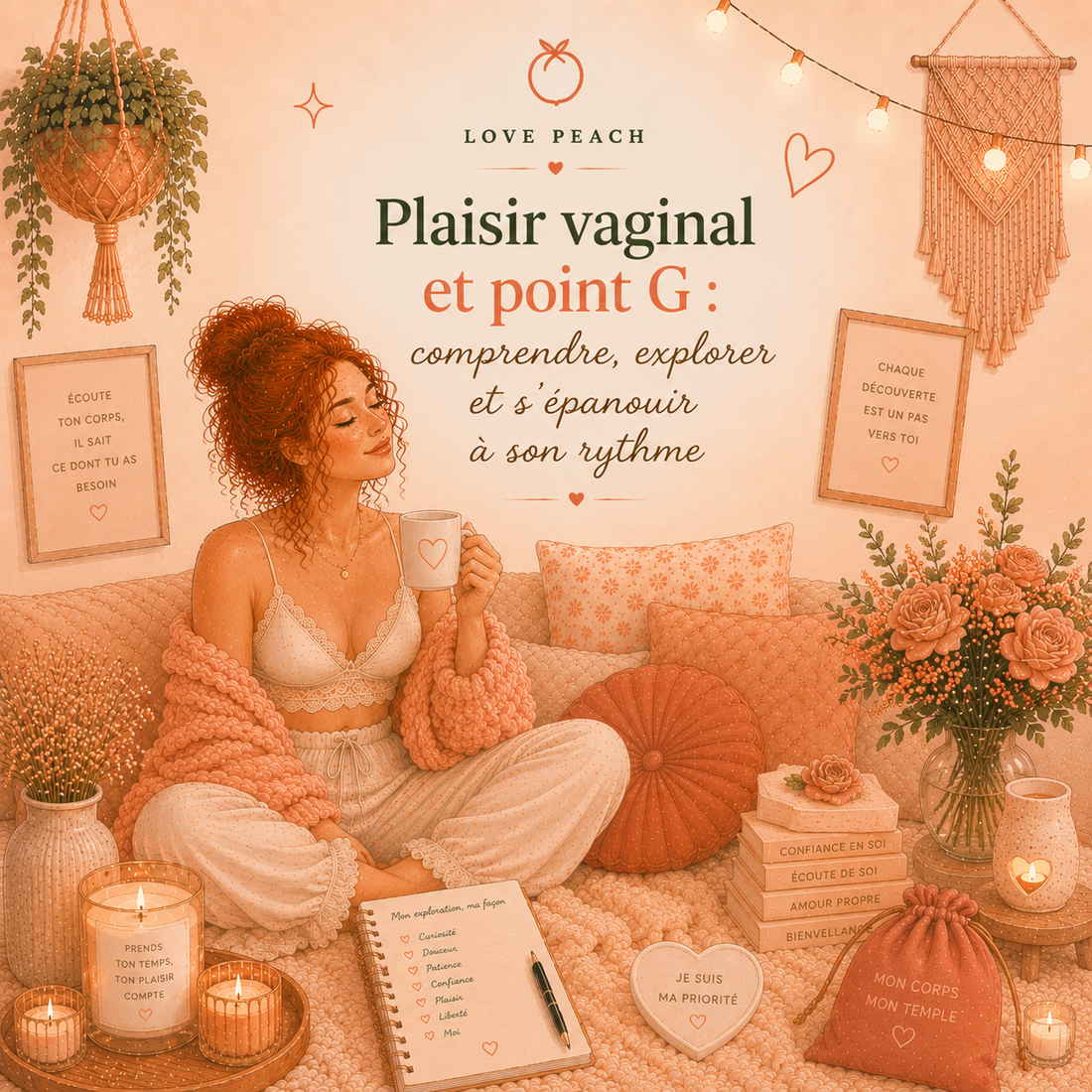 ✨ Plaisir vaginal et point G : comprendre, explorer et s'épanouir à son rythme