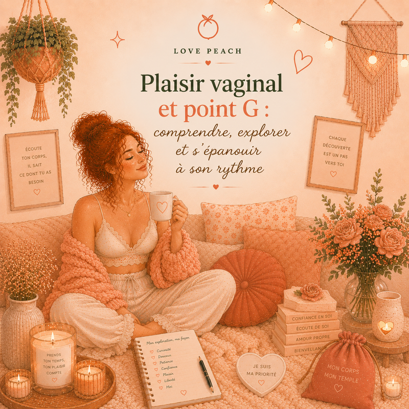 ✨ Plaisir vaginal et point G : comprendre, explorer et s'épanouir à son rythme