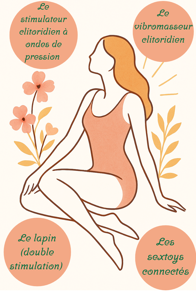 Les meilleurs sextoys pour le plaisir clitoridien