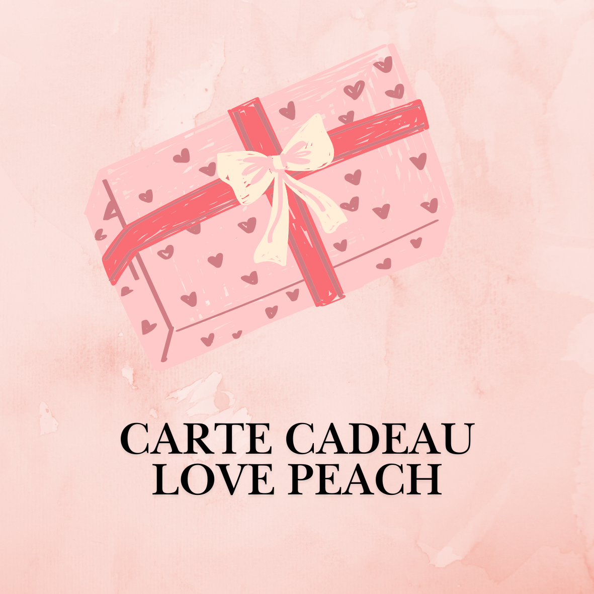 Carte Cadeau Love Peach