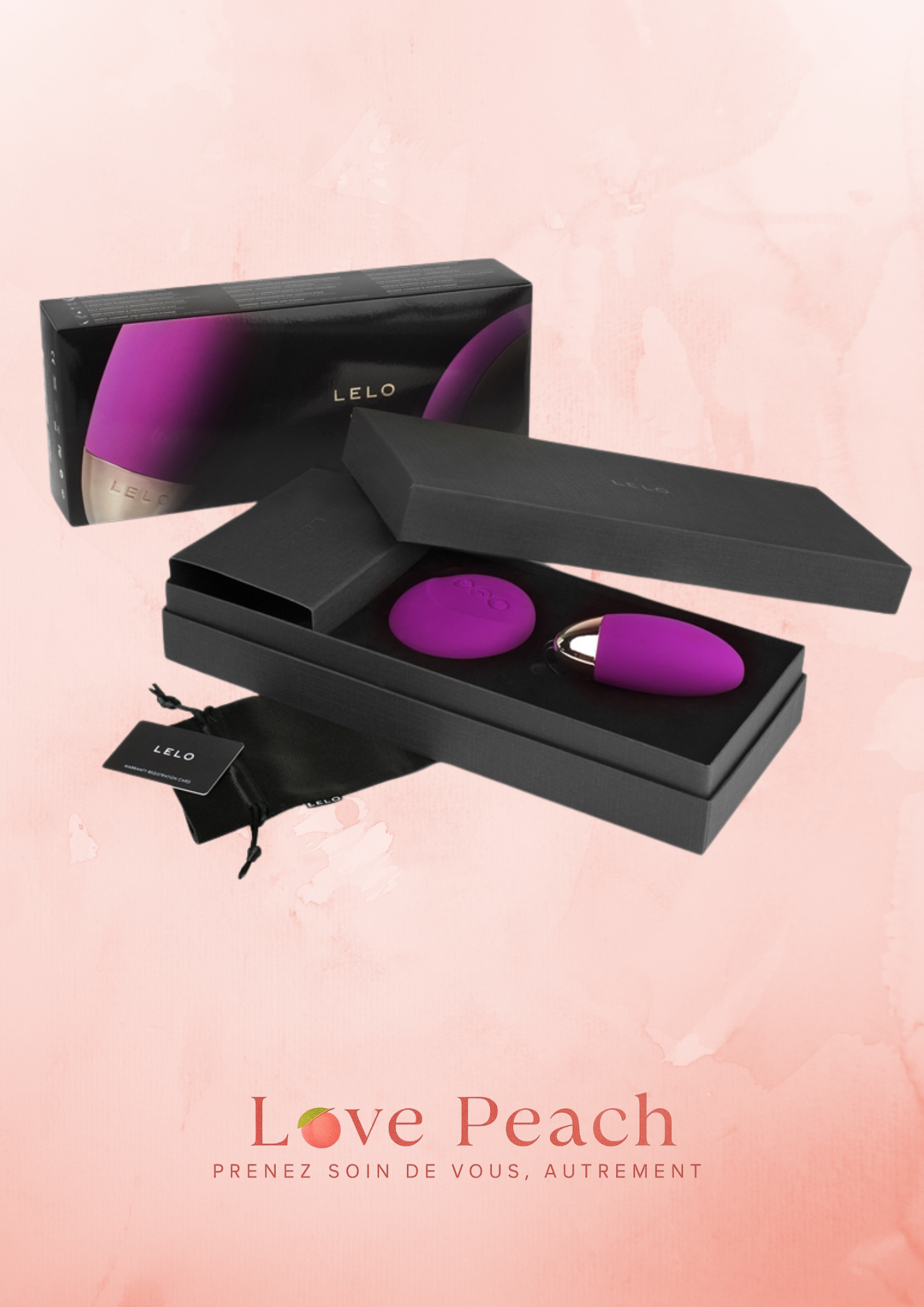 Oeuf vibrant Lyla 2 Deep Rose - Lelo