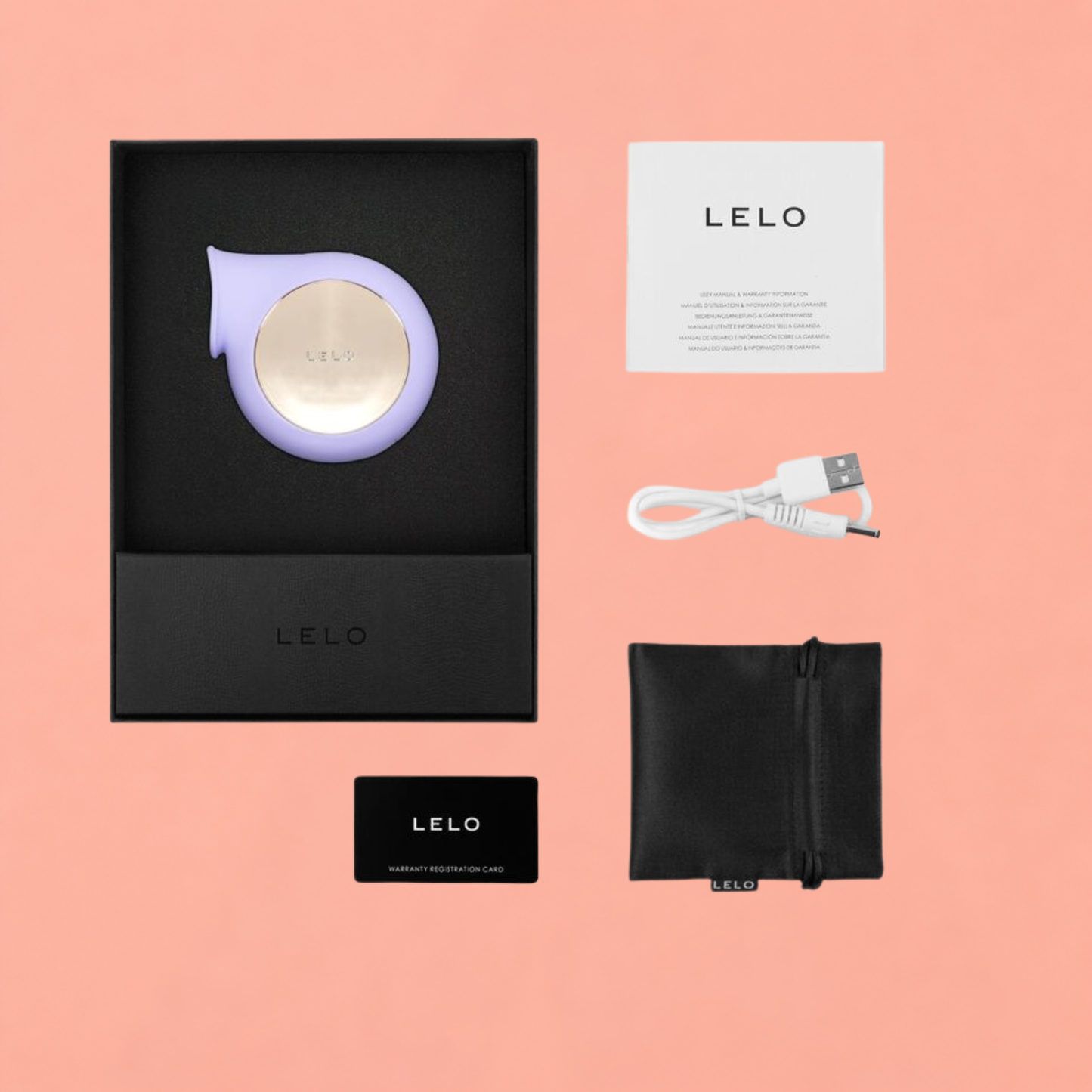 SILA™ – Stimulateur Sonique Premium, Doux & Enveloppant marque Lelo