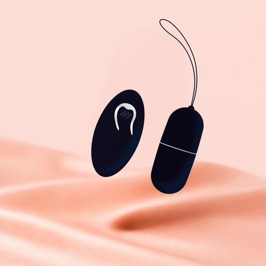 INTENSE Flippy Egg I – Œuf Vibrant Télécommandé Noir