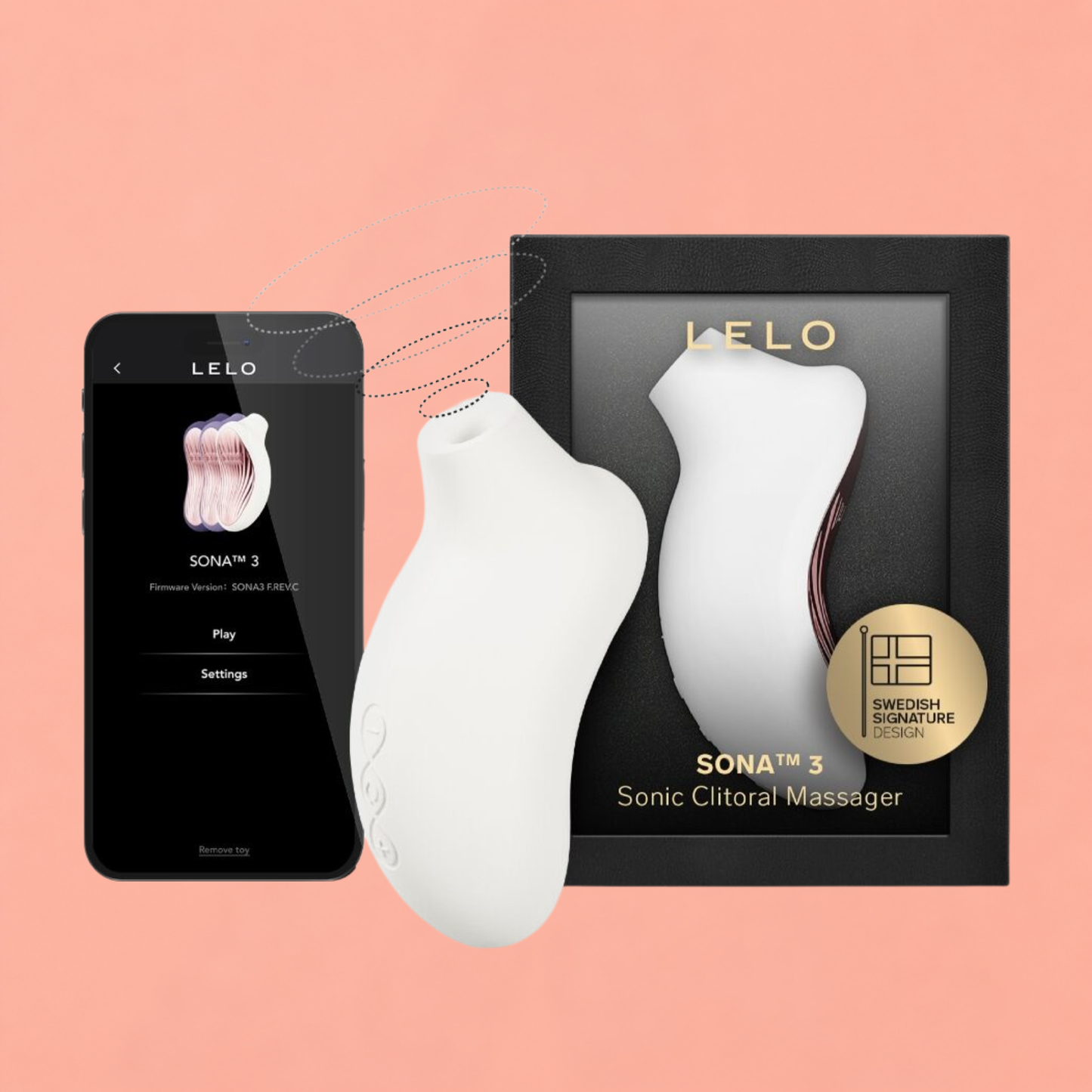 LELO SONA 3 – Stimulateur Clitoridien Sonique Premium Sans Contact