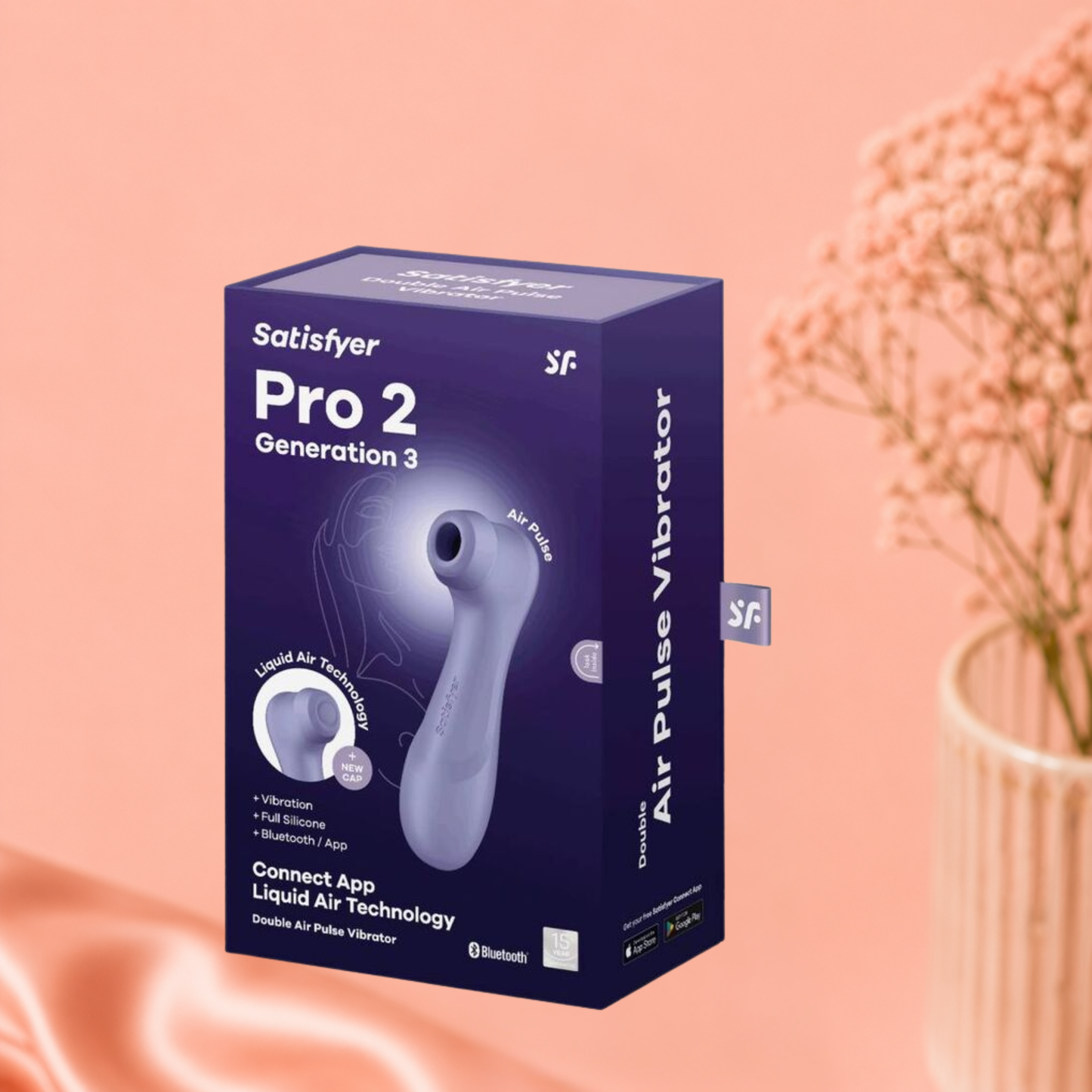 Satisfyer Pro 2 Génération 3 Connect Lilas