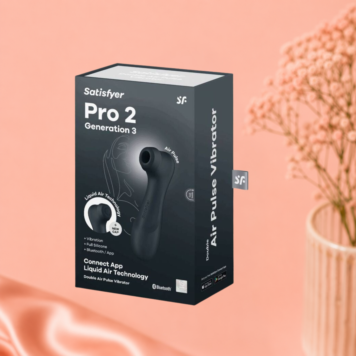 Satisfyer Pro 2 Génération 3 Connect Noir