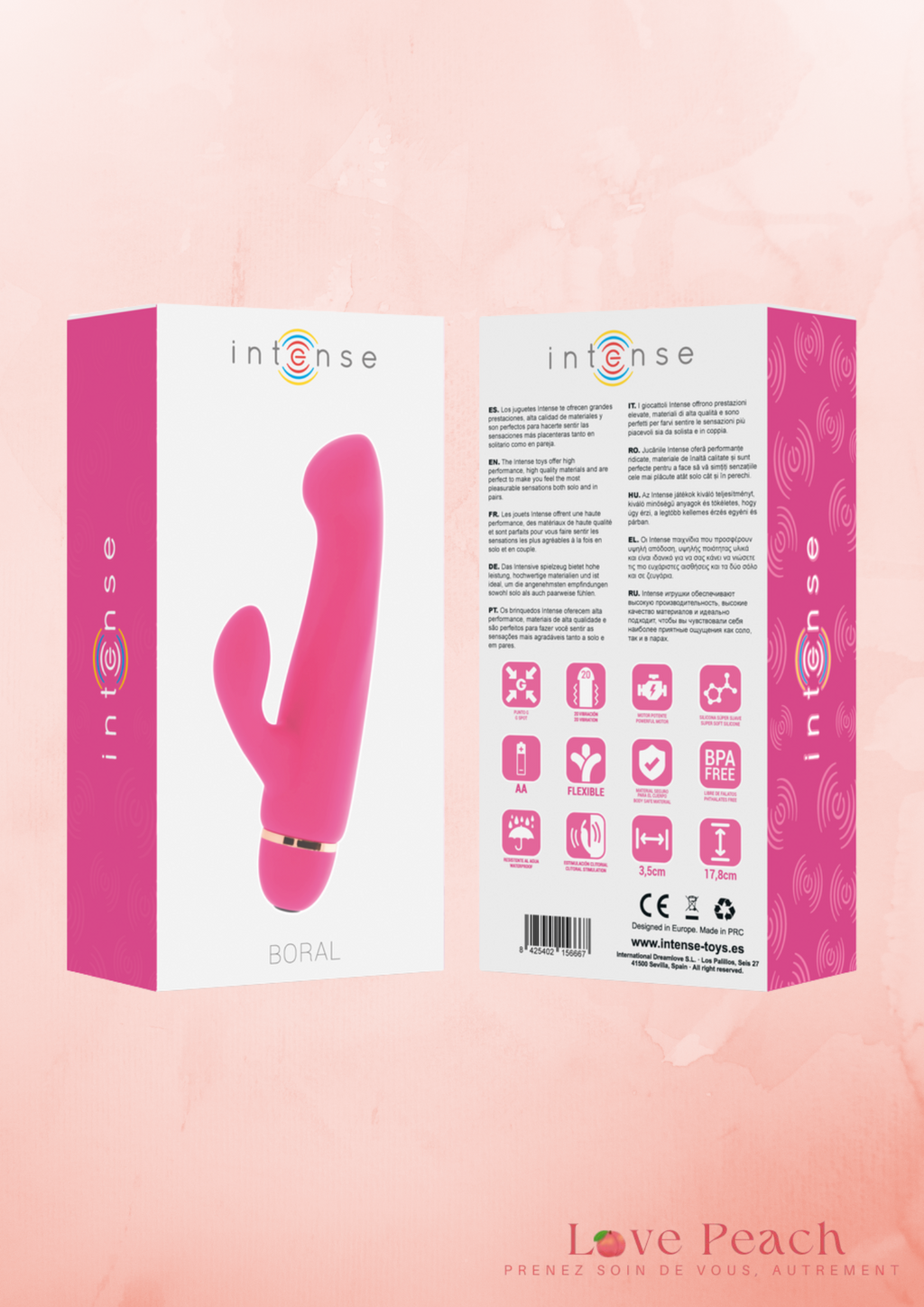 Velvet - Pink - Vibromasseur