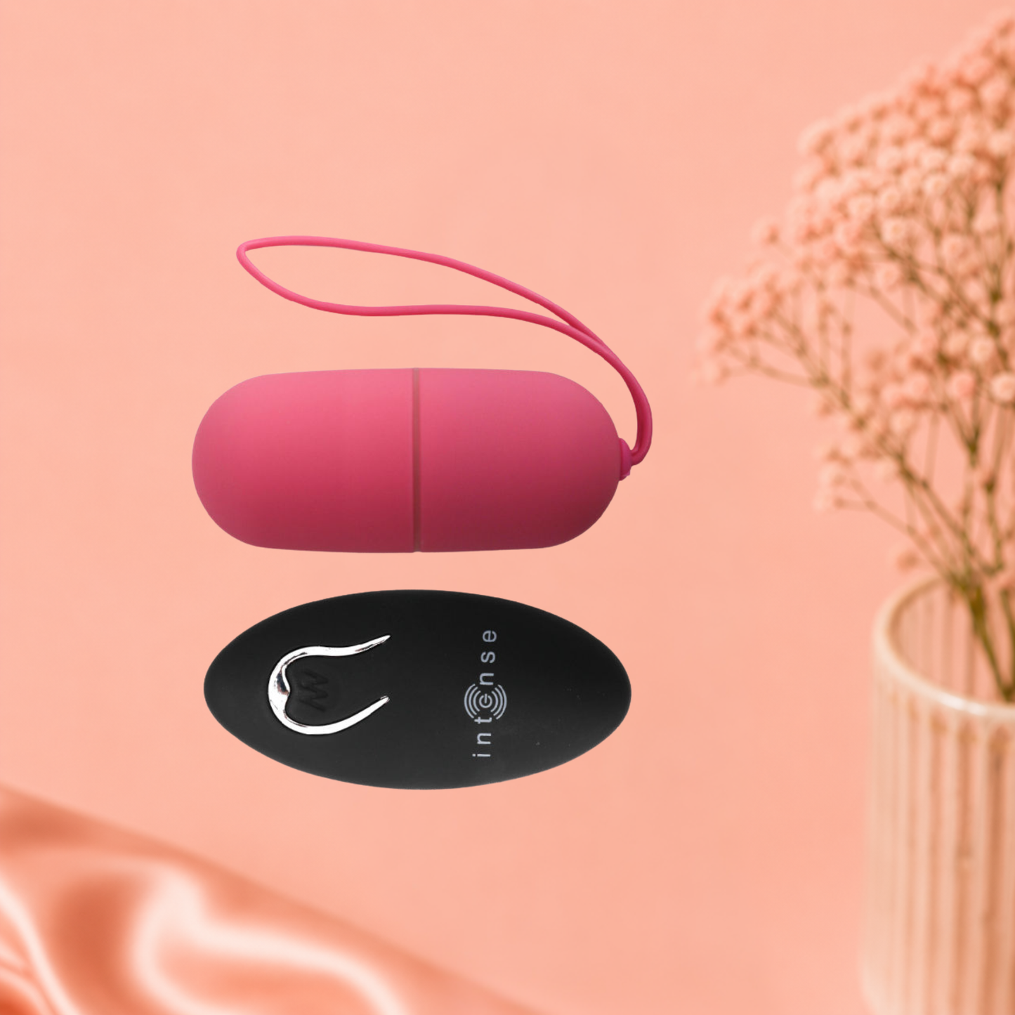 INTENSE Flippy Egg I – Œuf Vibrant Télécommandé Rose