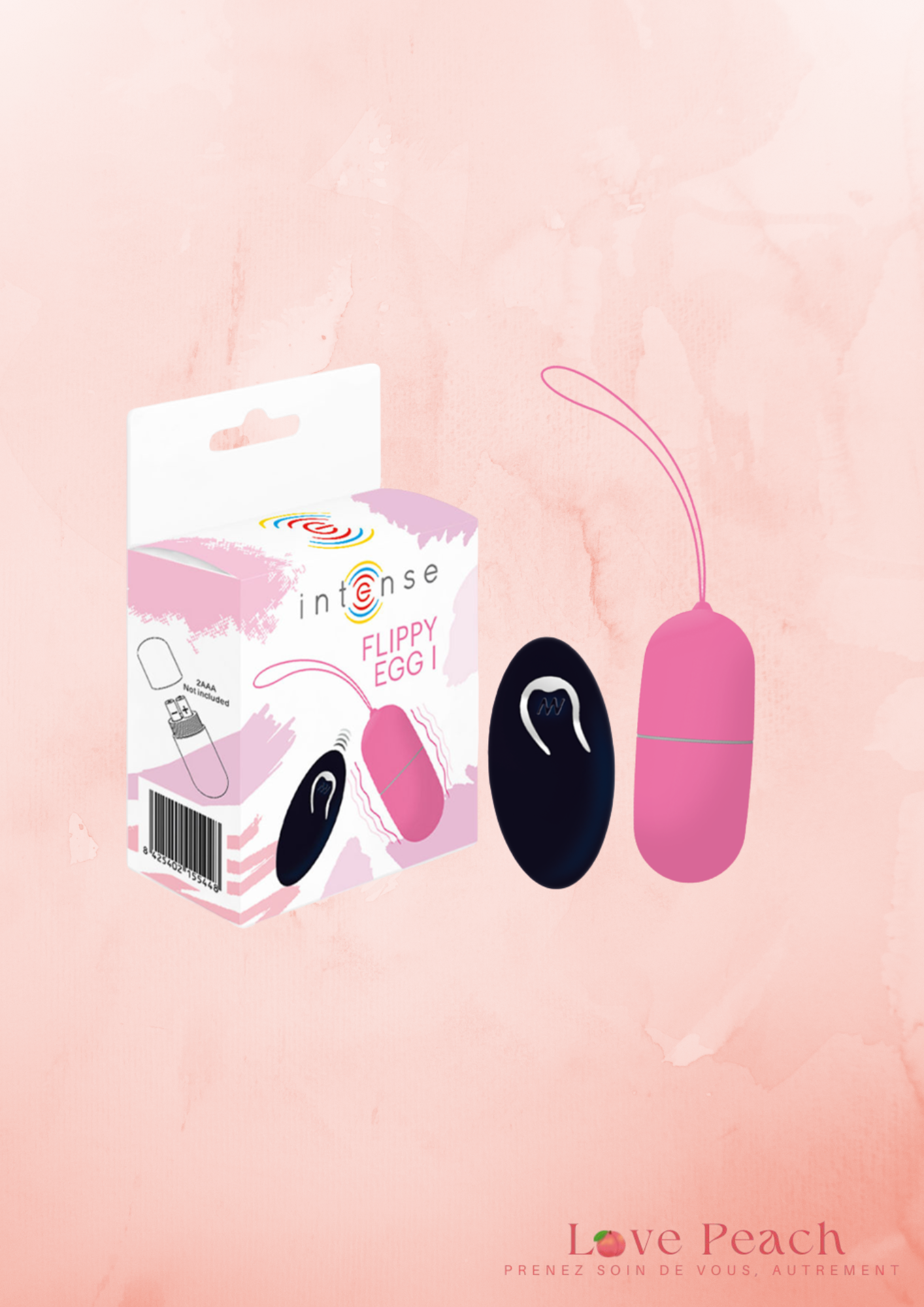 Eggy - Pink - vibrant - télécommandé