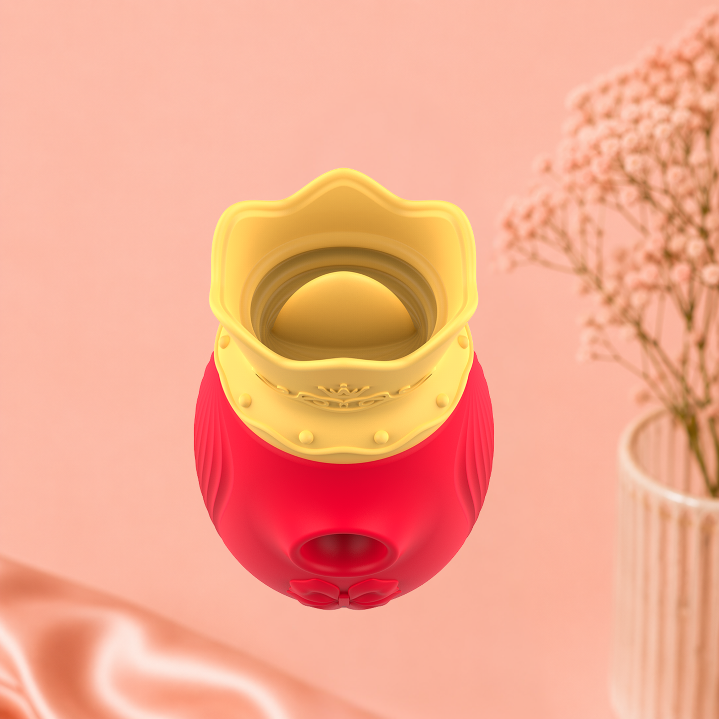 INTENSE – Stimulateur Clitoridien Aspiration & Léchage Rouge