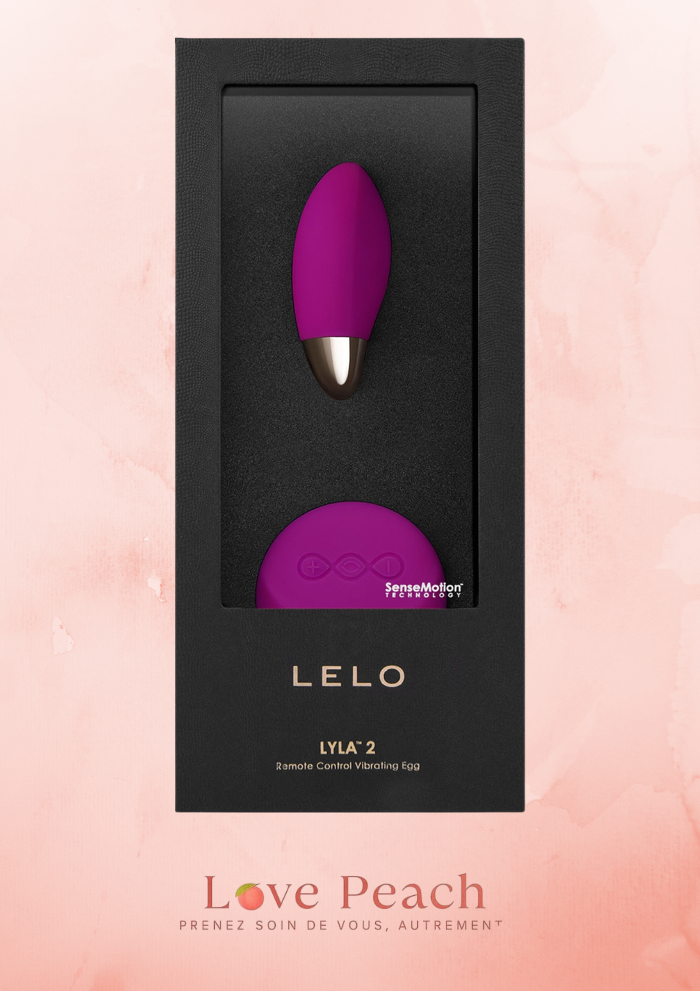 Oeuf vibrant Lyla 2 Deep Rose - Lelo