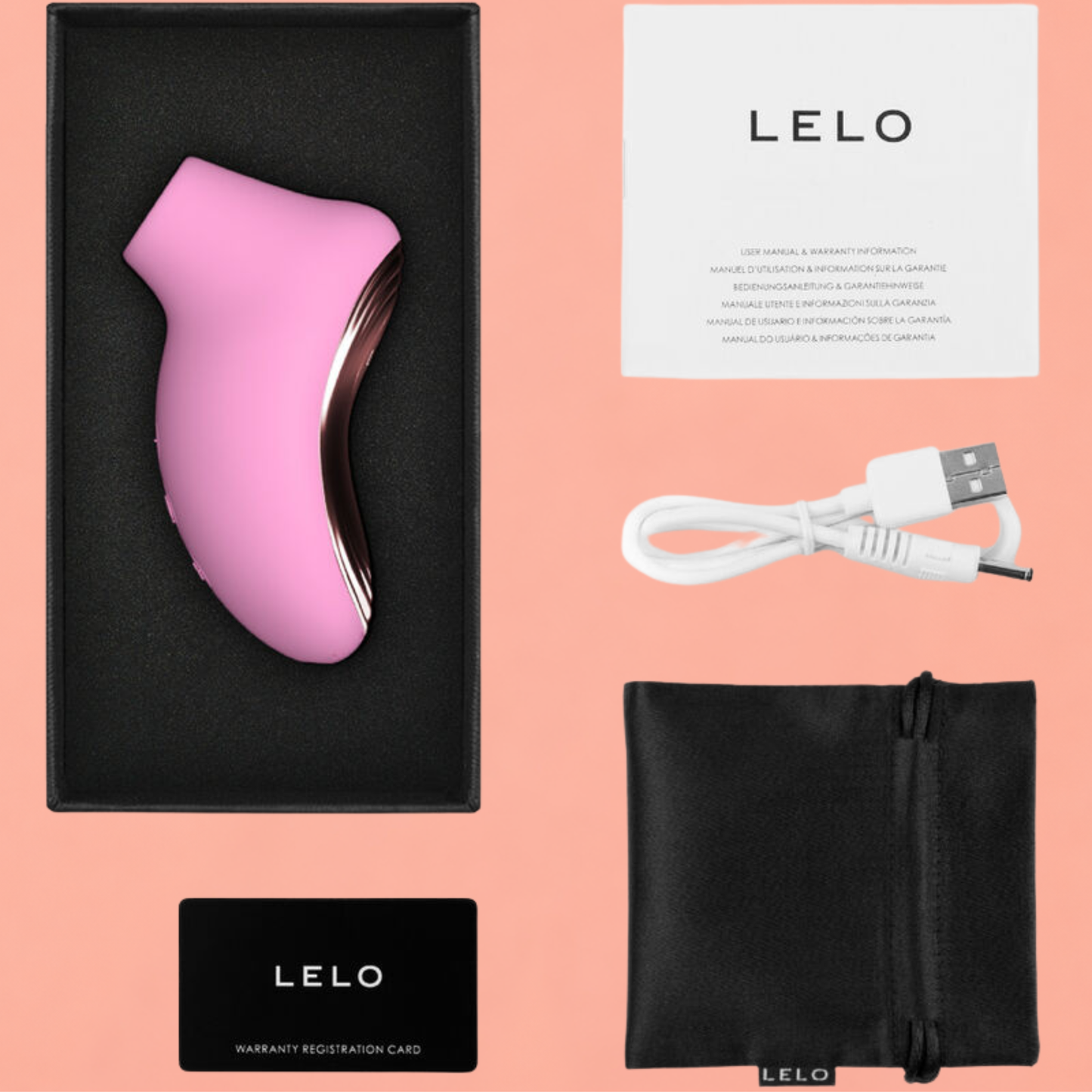 LELO SONA™ 2 Travel – Stimulateur Sonique Compact & Sans Contact