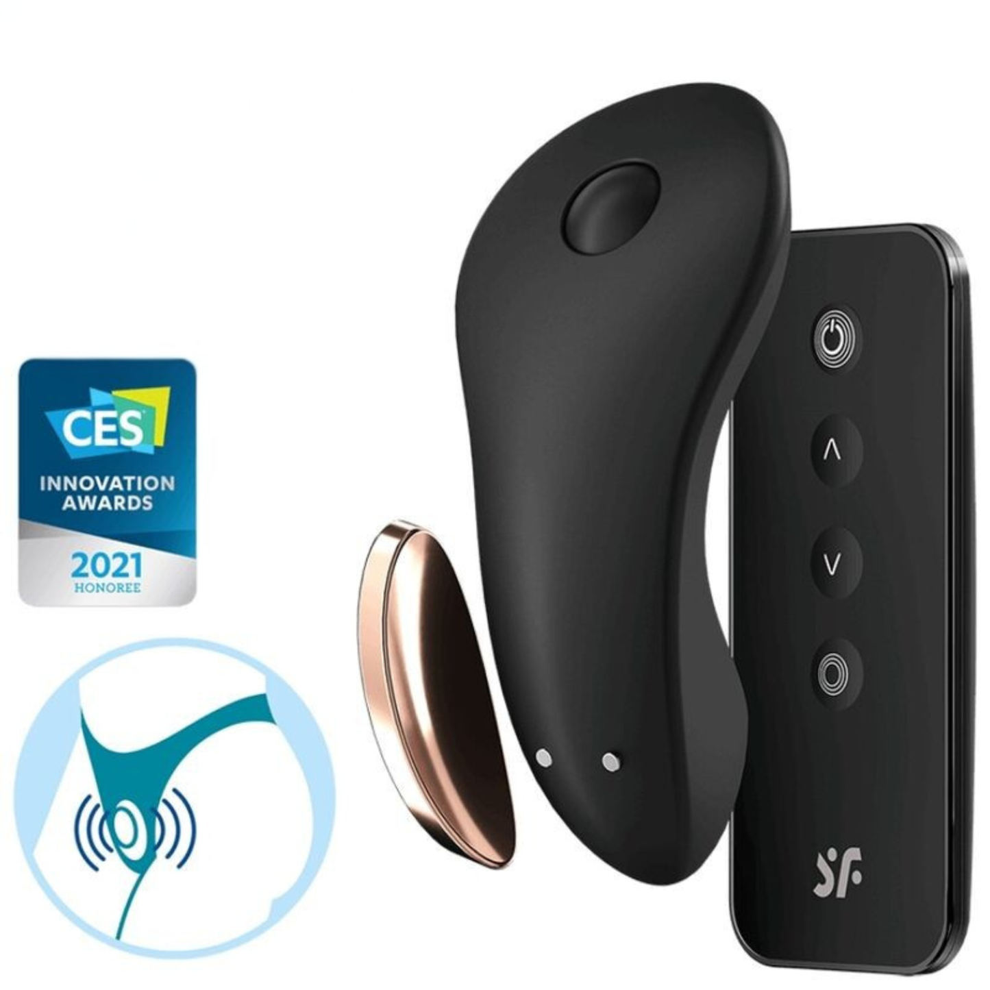 Satisfyer Little Secret – Vibrateur de Culotte Connecté