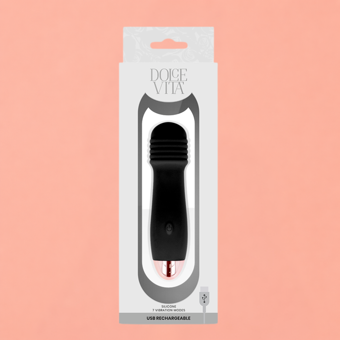 Dolce Vita Trois Noir – Vibrateur Rechargeable