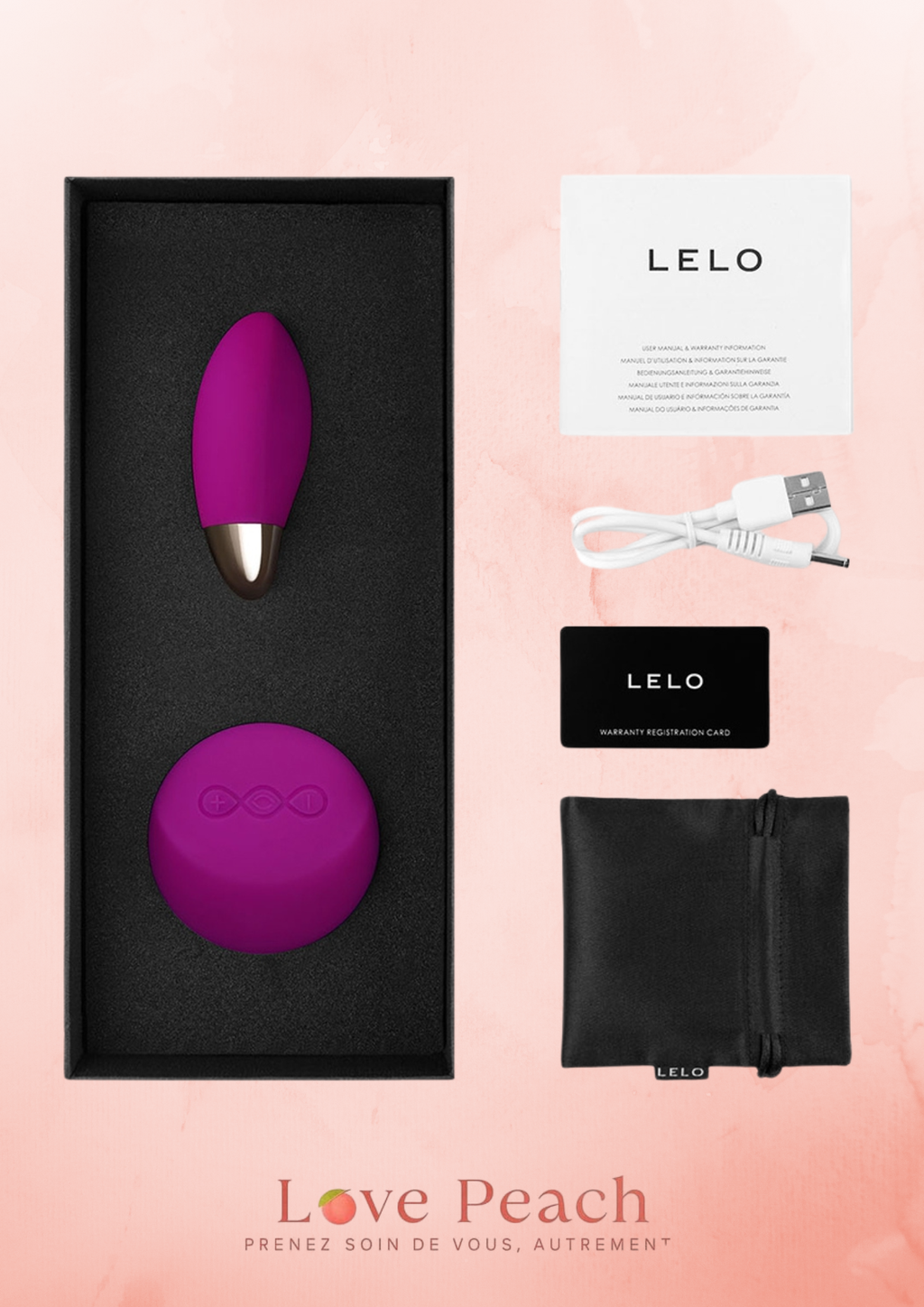 Oeuf vibrant Lyla 2 Deep Rose - Lelo