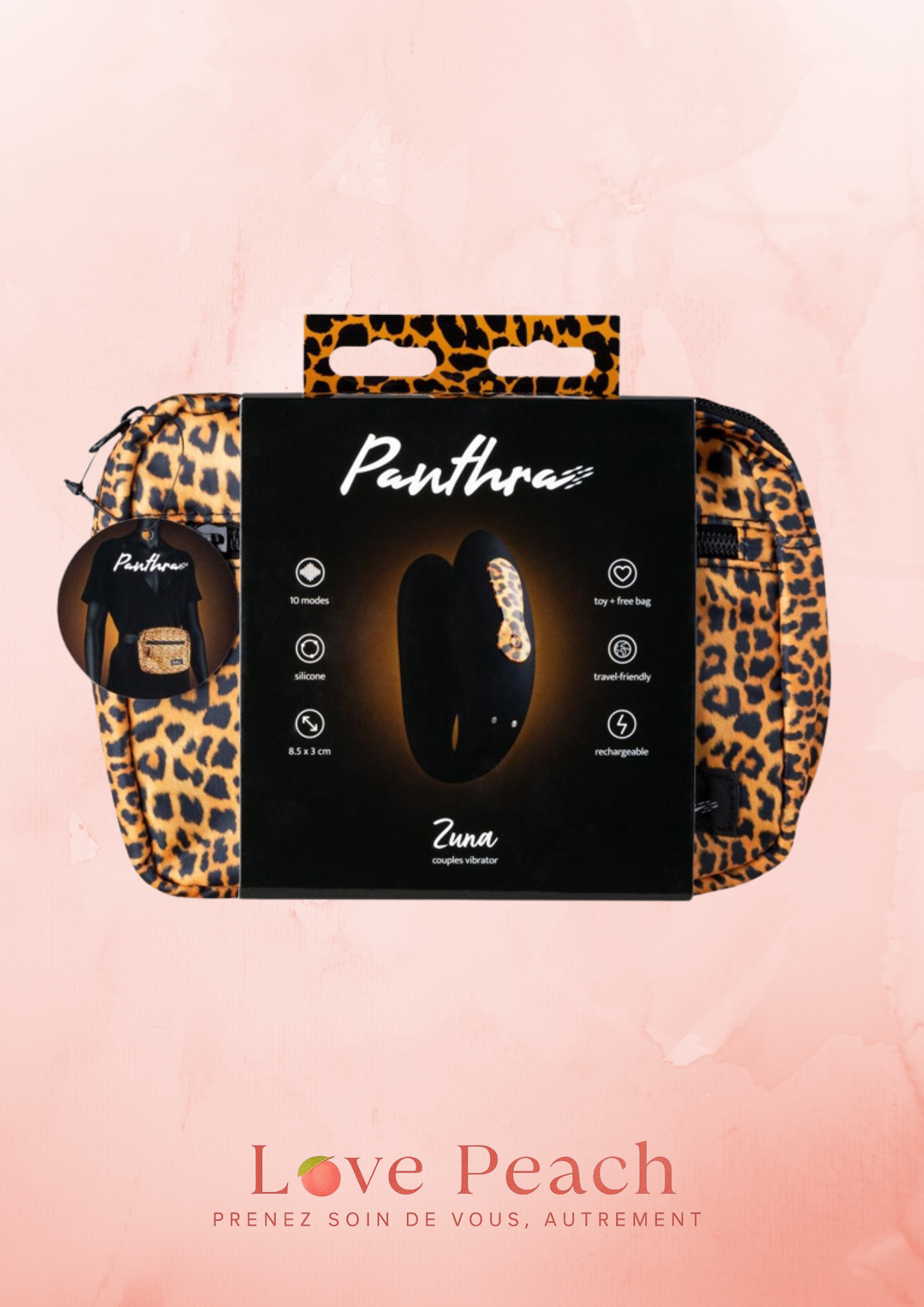 Vibromasseur pour couples Zuna - Panthra