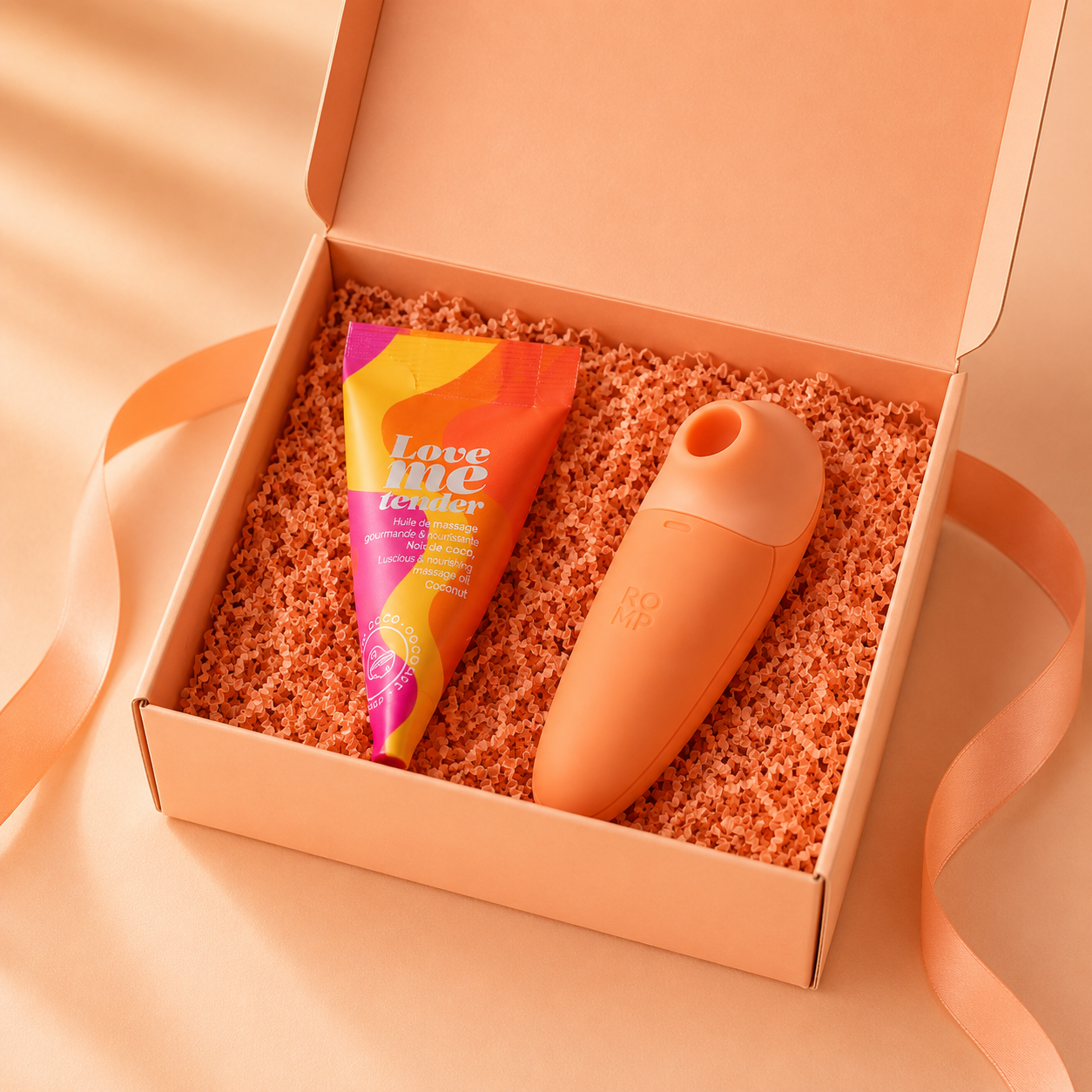 Coffret Plaisir Féminin – Éveil des Sens Love Peach