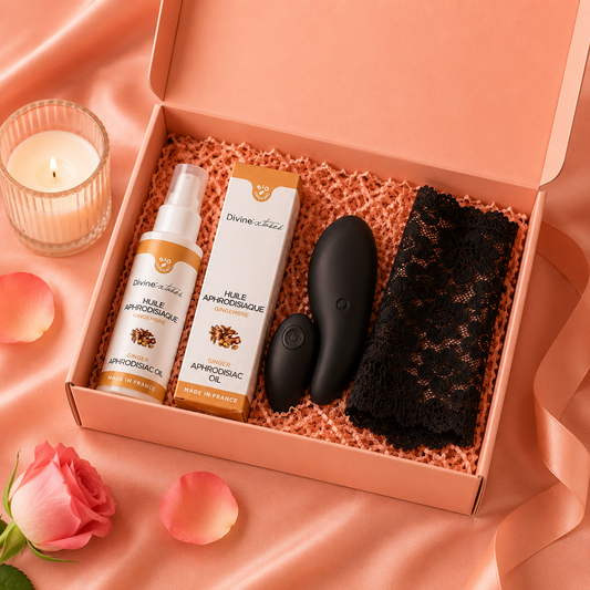 🌸 Box Couple “Premiers Frissons” – Love Peach