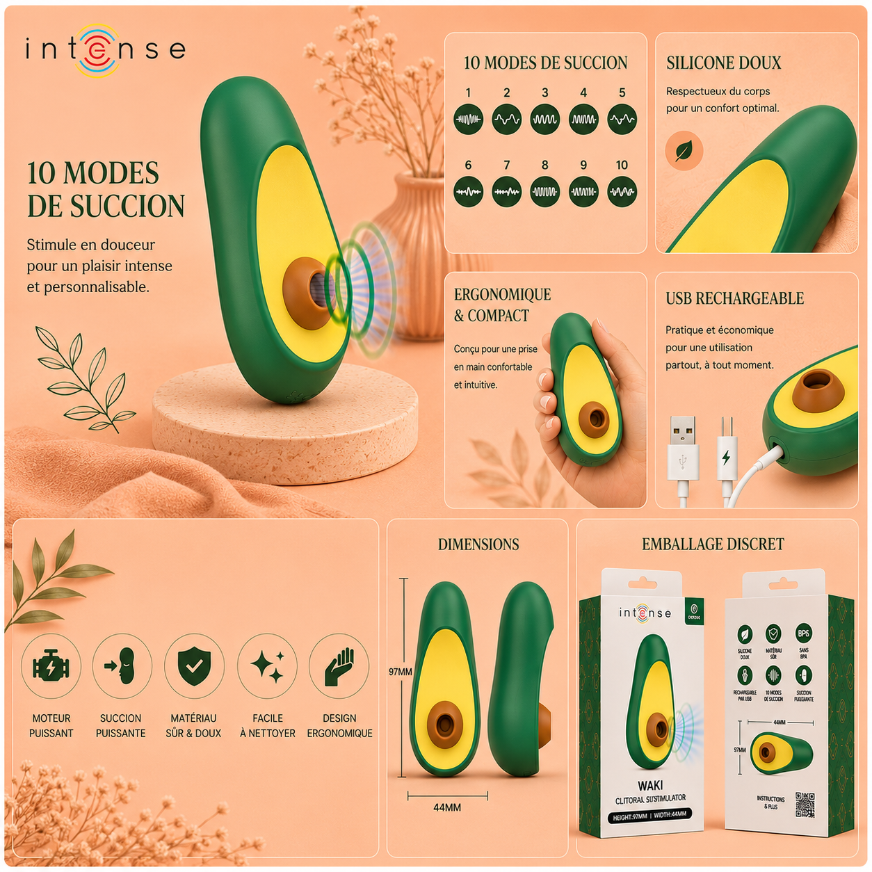 INTENSE WAKI Avocado