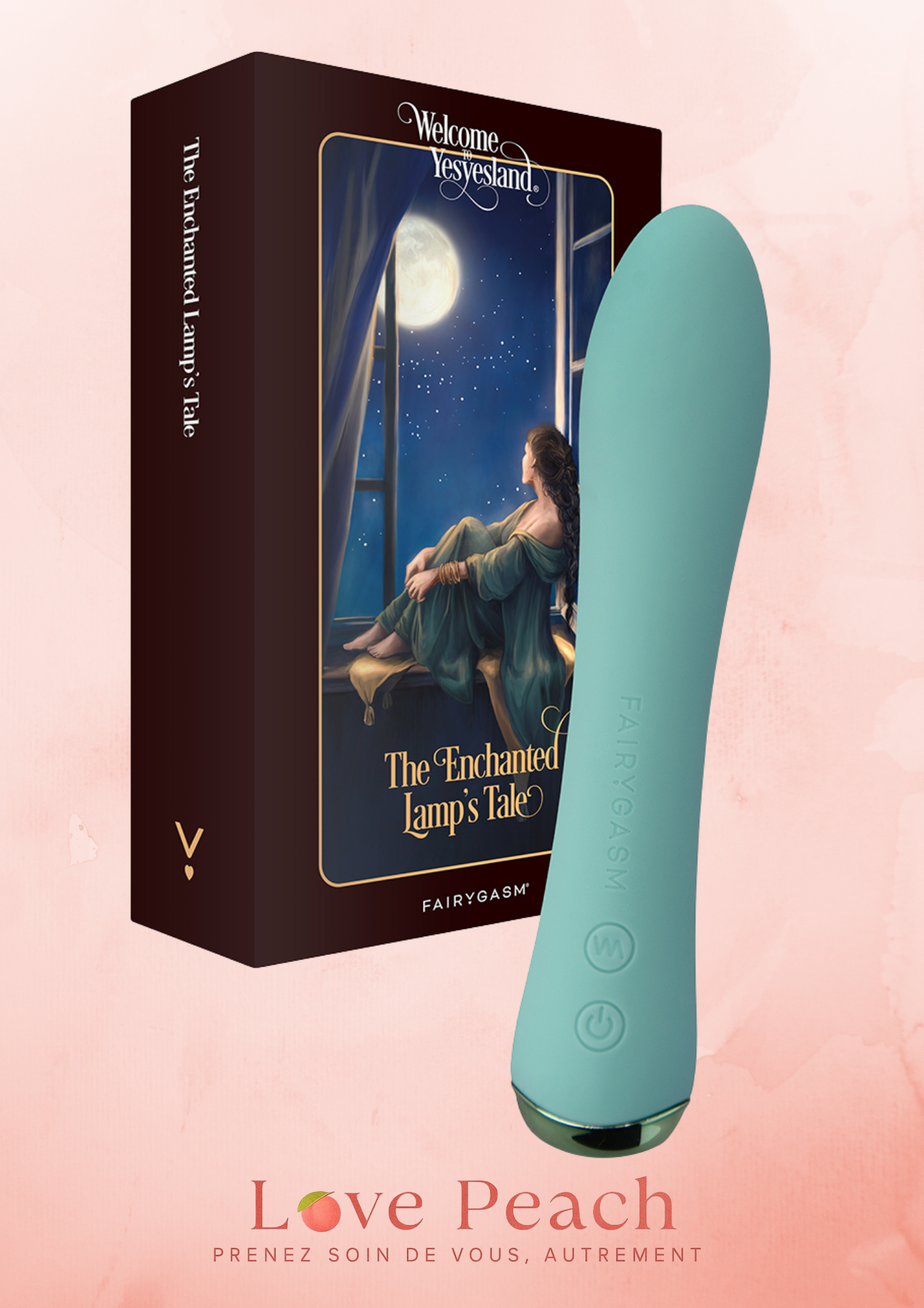 Vibro rechargeable WowGenie vert - FairyGasm