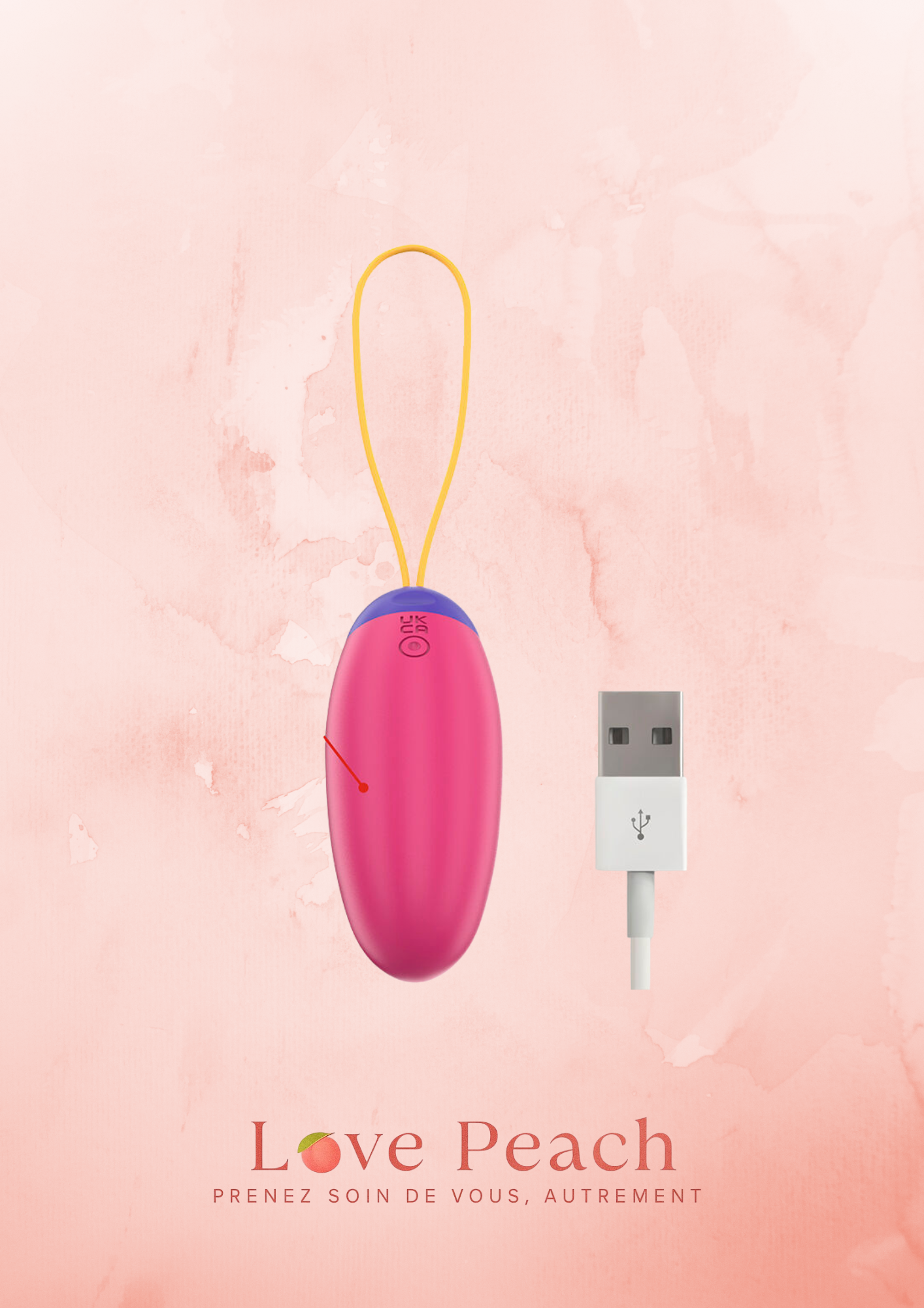 ONINDER Cute – Œuf Vibrant Connecté avec Mouvement Ondulatoire & Application