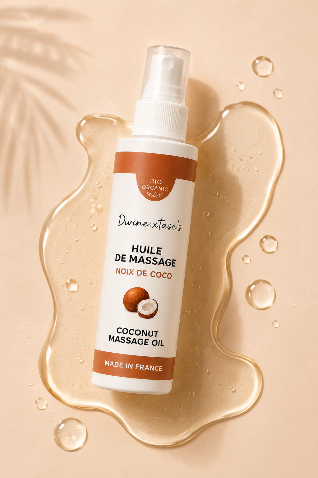 Huile de Massage BIO – Noix de Coco