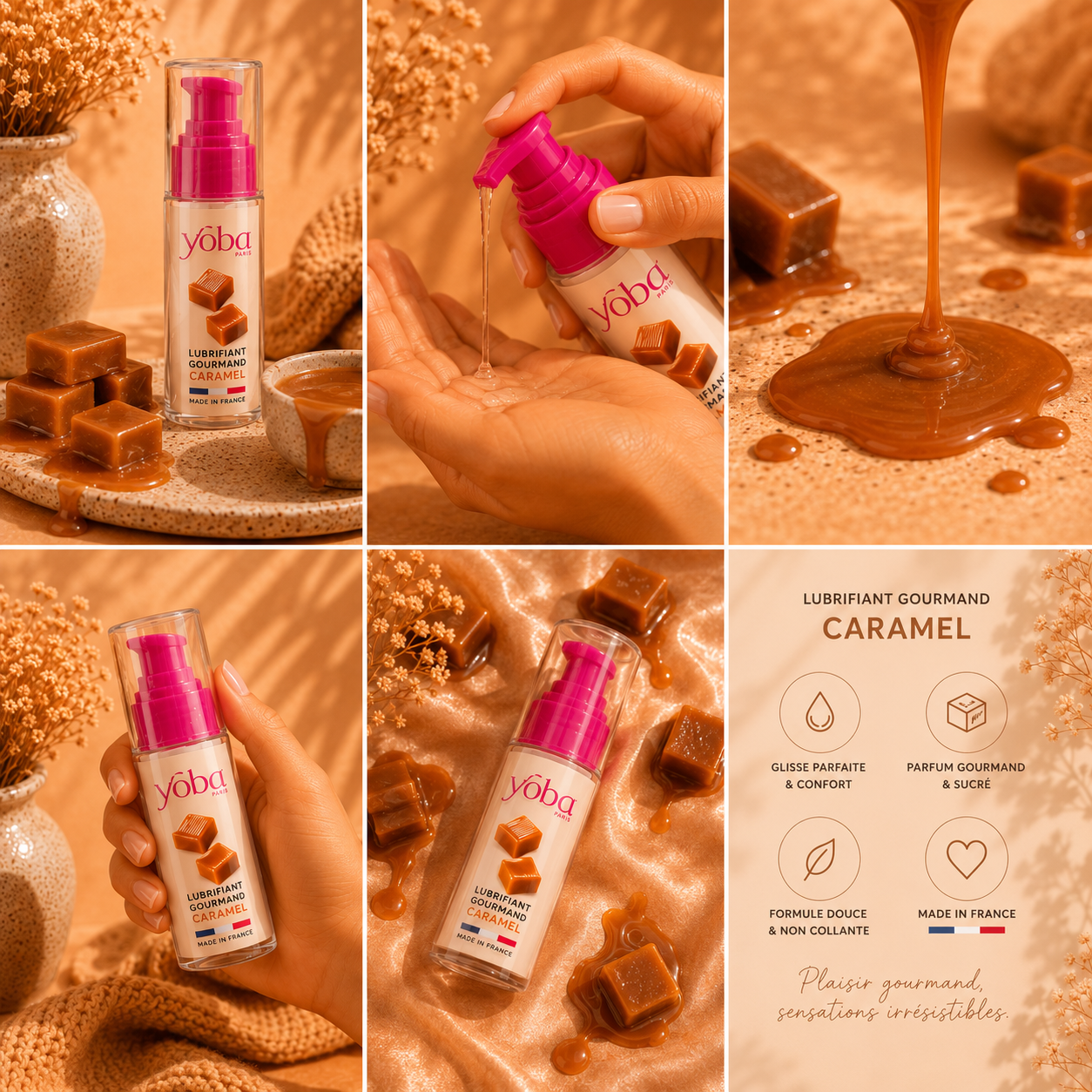 Lubrifiant Gourmand Caramel – YOBA
