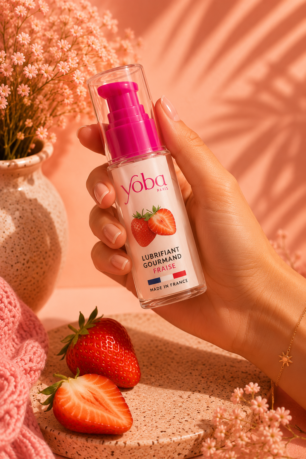 Lubrifiant Gourmand Fraise – YOBA