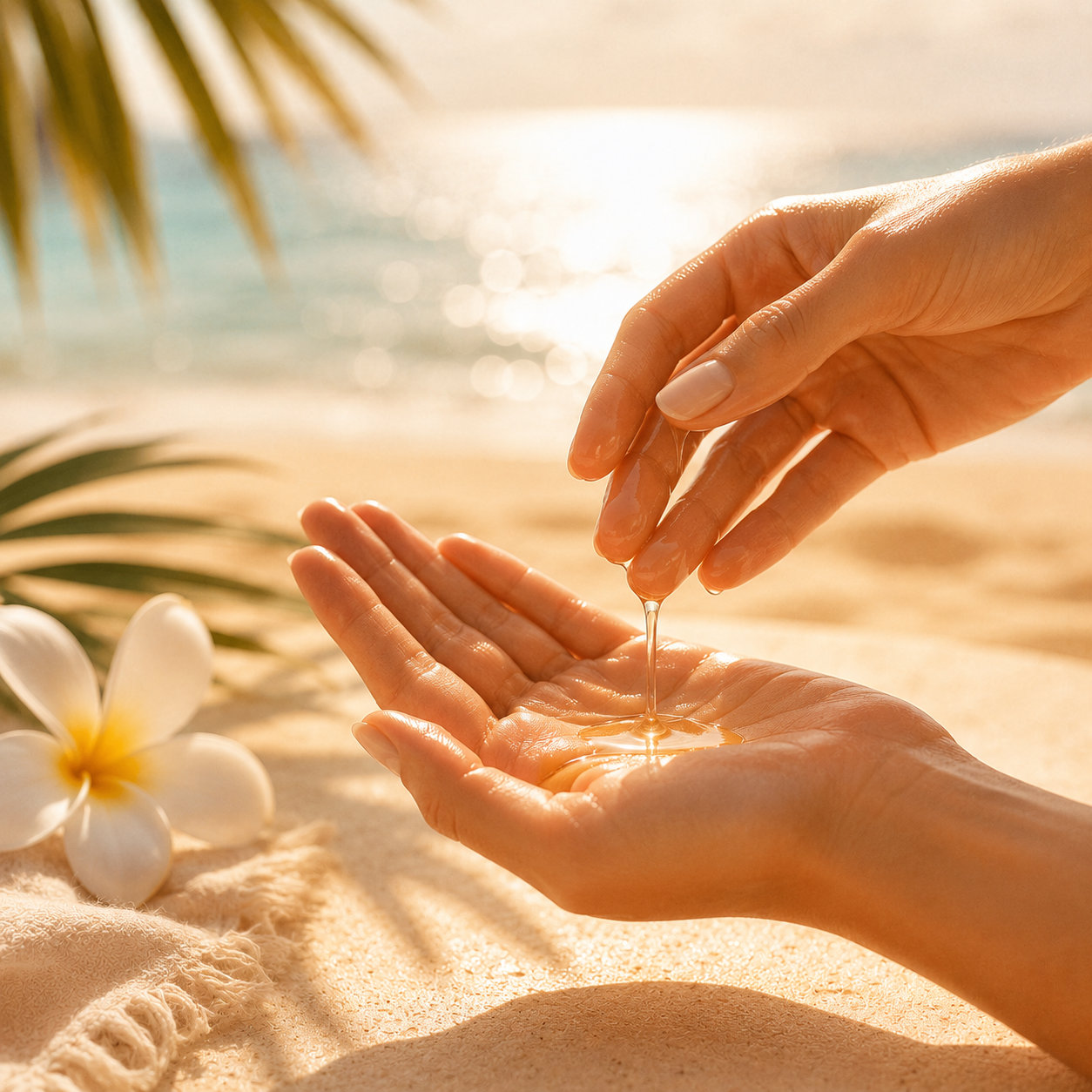 Huile de Massage BIO – Monoï