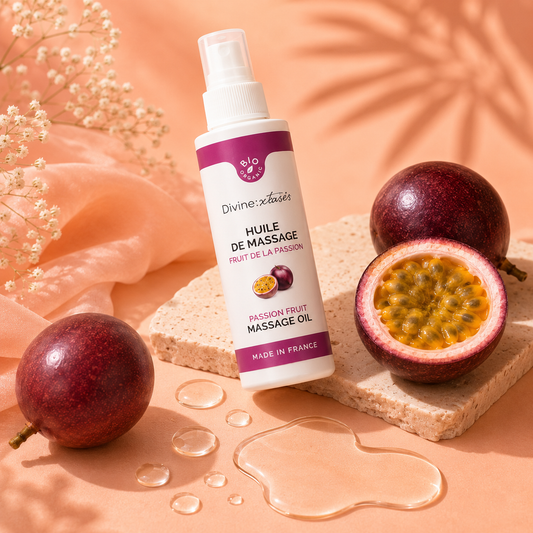 Huile de Massage BIO – Fruit de la Passion