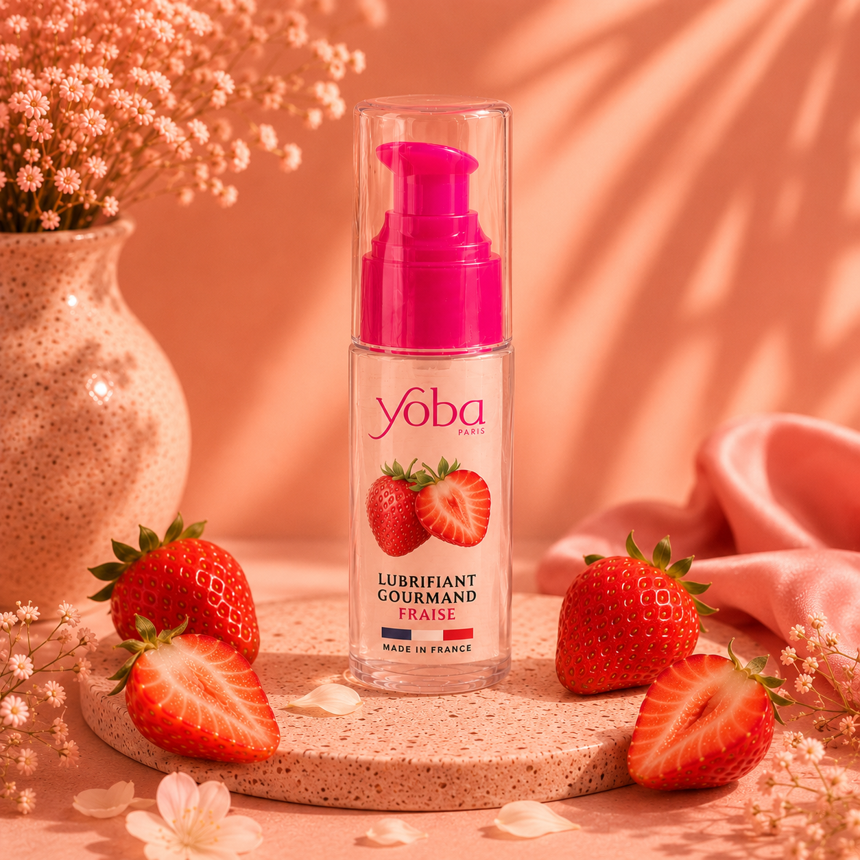 Lubrifiant Gourmand Fraise – YOBA