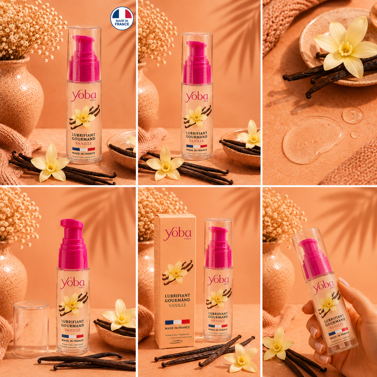 Lubrifiant Gourmand Vanille – YOBA