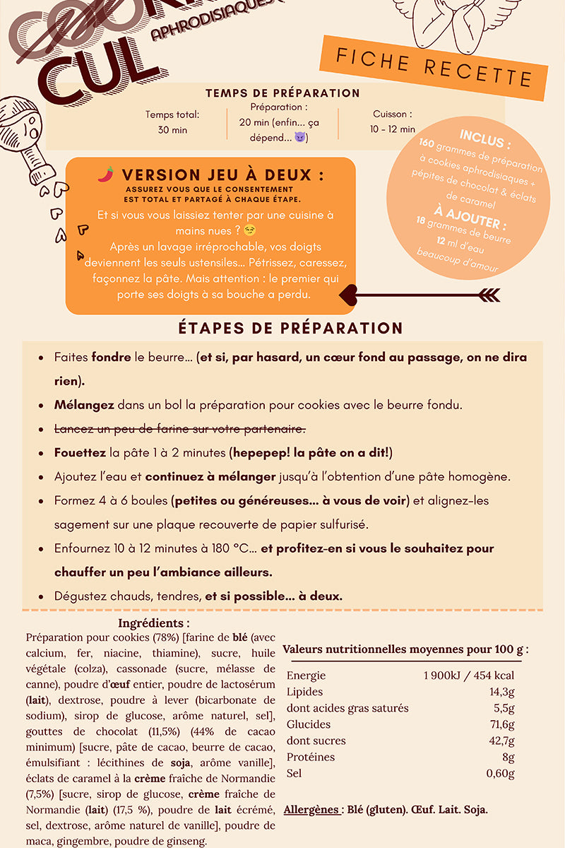 Kit Culkies Chocolat & Caramel – Préparation Gourmande Artisanale Les Canailles (160 g)