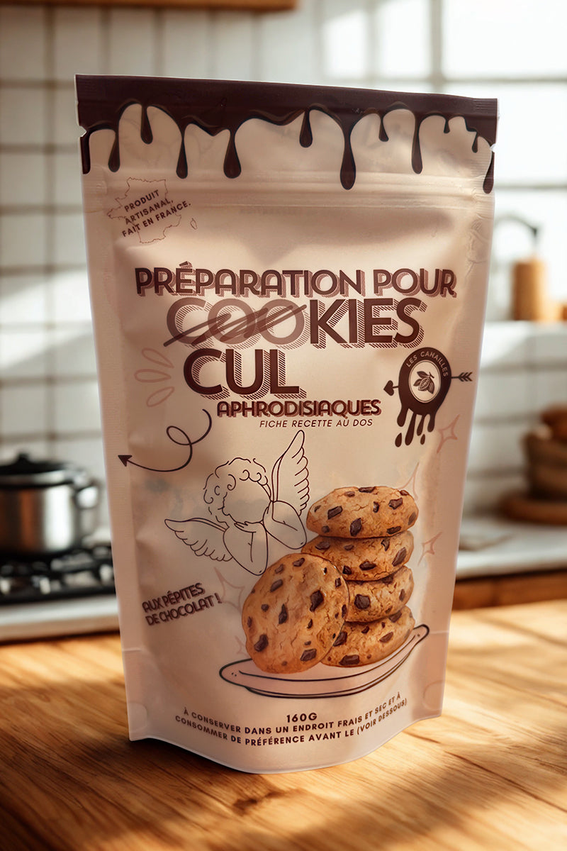 Kit Cookies Chocolat & Caramel – Préparation Gourmande Les Canailles (160 g)