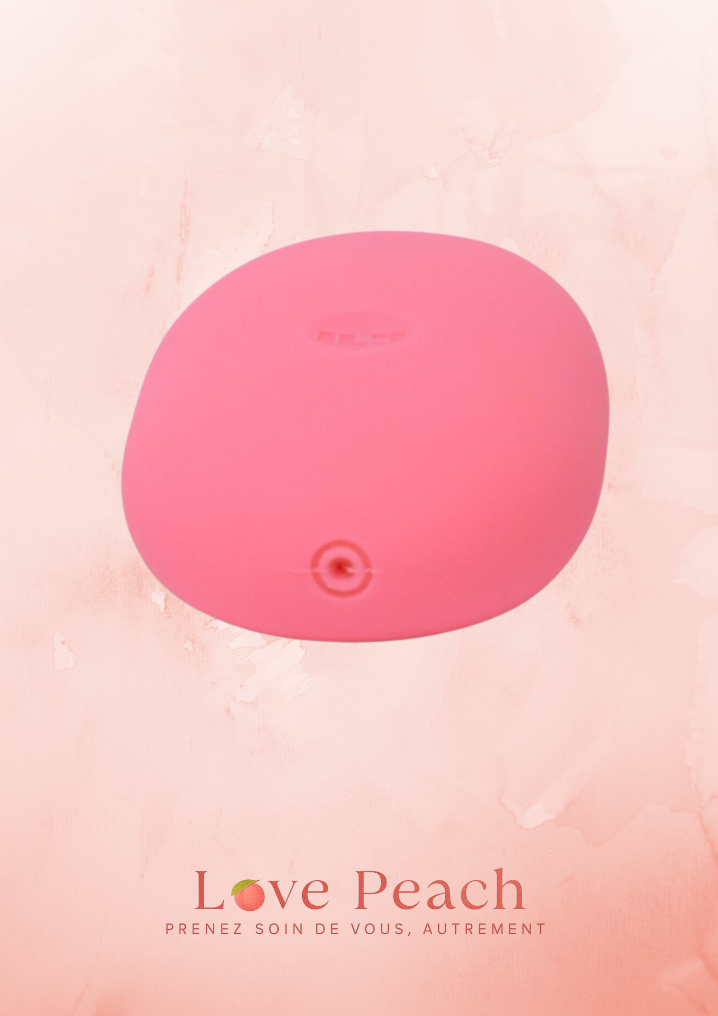 Je Joue Pebble ILY – Stimulateur Clitoridien Galet Rose Rechargeable