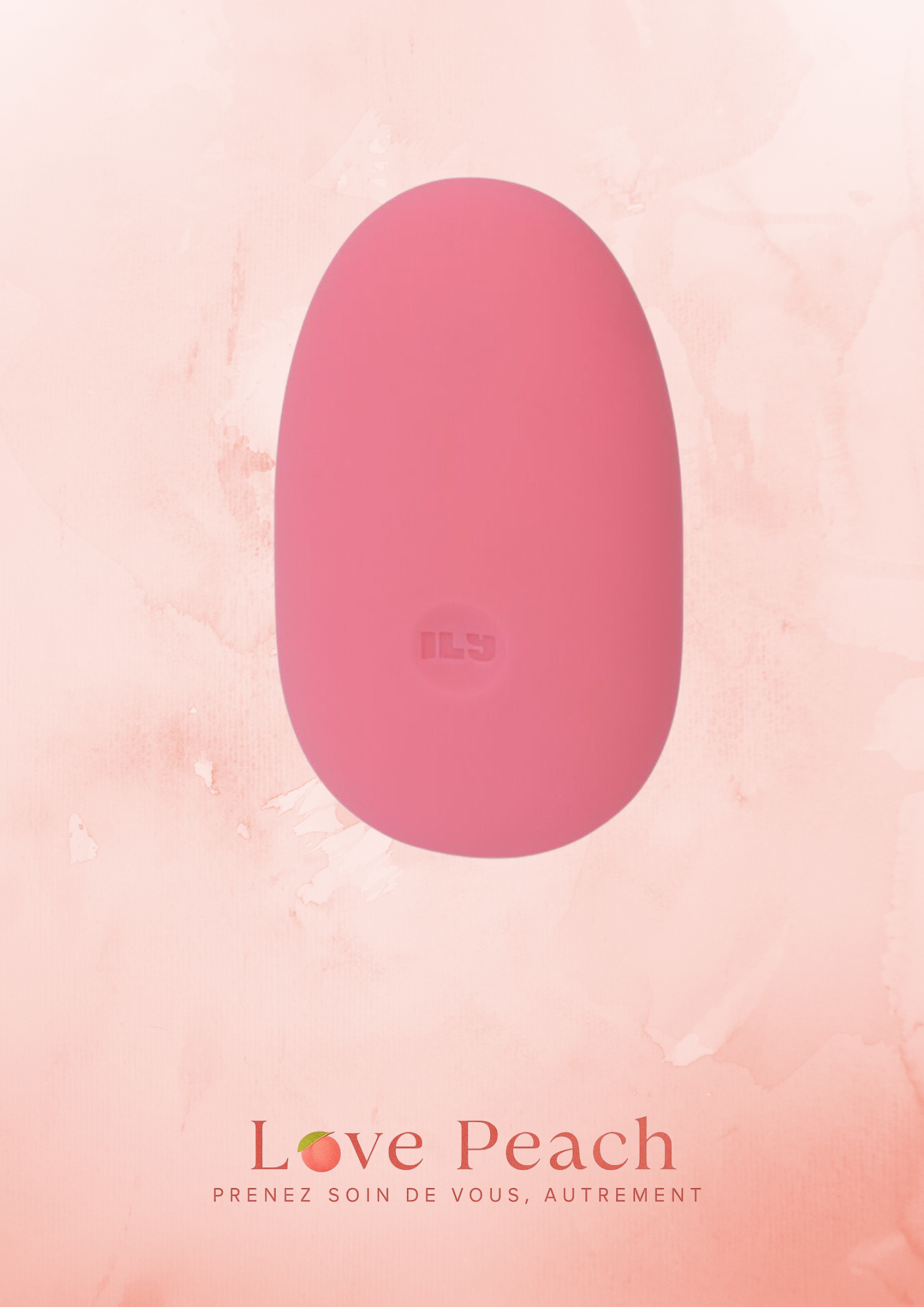 Je Joue Pebble ILY – Stimulateur Clitoridien Galet Rose Rechargeable