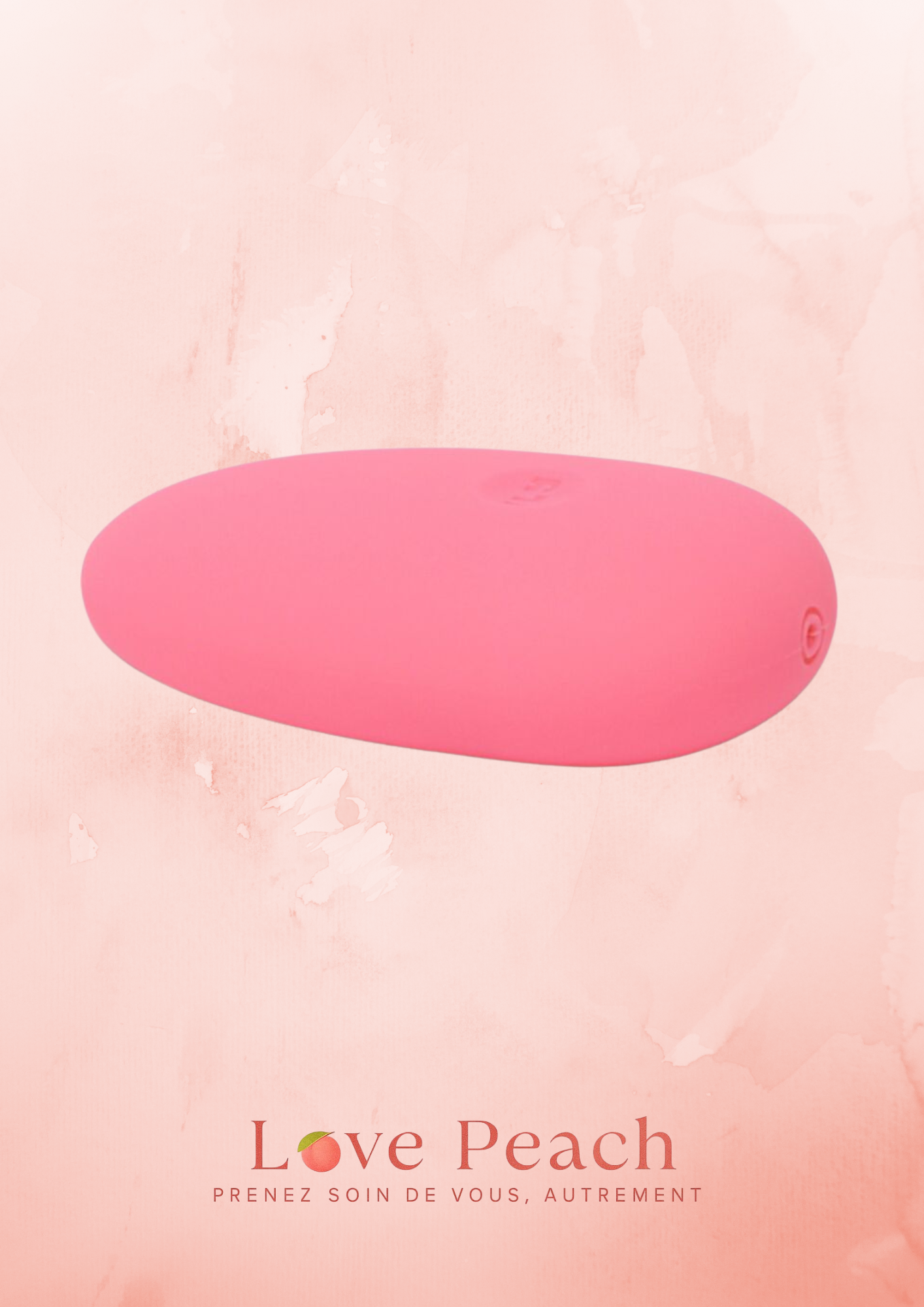 Je Joue Pebble ILY – Stimulateur Clitoridien Galet Rose Rechargeable